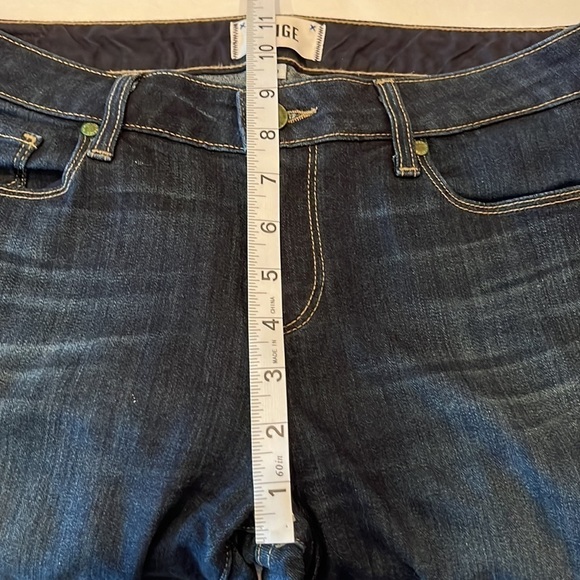 Paige Skyline Ankle Straight Leg Mid Rise Peg Size 29 - Picture 4 of 16